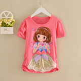 Girl's Character Fashion Teeshirt