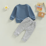 Baby Boys 2Pc Sweatshirt & Pant Set