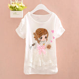 Girl's Character Fashion Teeshirt