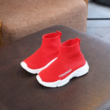 Children Casual Shoes Slip-on Breathable Socks Shoes