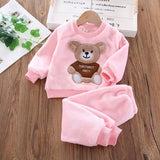 Baby Boys And Girls Hooded Fleece Outerwear Sets