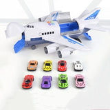 Toy Aircraft Large Size Cargo Plane With Toy Cars