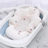 Baby's soft and comfortable non-slip bath mat for newborn.