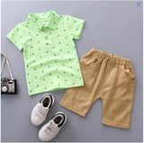 Boys 2pc Summer Sets. Polo Shirts & Shorts, 12M-5T