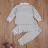 Classic Kids 2Pcs Cotton Long Sleeve Pajama Sets