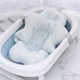 Baby's soft and comfortable non-slip bath mat for newborn.