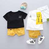 Baby Boys T-shirt & Cargo Shorts 2Pc Set. Ages 9M-5T