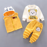 Baby Boys And Girls Hooded Fleece Outerwear Sets