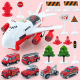 Toy Aircraft Large Size Cargo Plane With Toy Cars