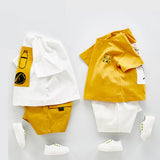 Baby Boys T-shirt & Cargo Shorts 2Pc Set. Ages 9M-5T