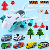 Toy Aircraft Large Size Cargo Plane With Toy Cars