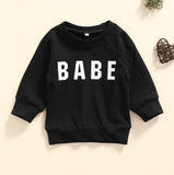 Unisex Babe Sweatshirt 0-3T