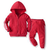 Children 2Pc Hooded Tracksuit