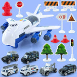 Toy Aircraft Large Size Cargo Plane With Toy Cars