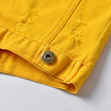 Kids New Fashion Button Denim Jackets