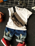 Baby Boys Stylish 2Pc T-Shirt & Shorts Set. Ages 2-6years