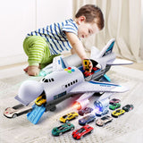 Toy Aircraft Large Size Cargo Plane With Toy Cars