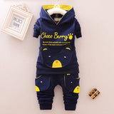 Baby Boys Trendy 2Pc Urban Fashion, Hooded Sweatshirt and pants set