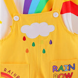 Adorable 2Pc Baby Summer Overalls Set, for Boys & Girls