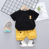 Baby Boys T-shirt & Cargo Shorts 2Pc Set. Ages 9M-5T