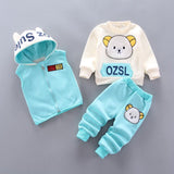 Baby Boys And Girls Hooded Fleece Outerwear Sets