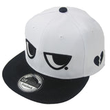 Boy Snapback Adjustable Cap, Funny Eyes And Mole Design For Ages 3-8 Years Old