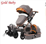 Modern and Fashionable 3 in 1 Portable Baby Stroller