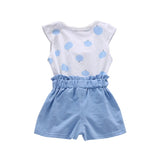 Toddler Baby Girls 2pc Summer Shorts Sets