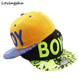 New Spring Summer Baby 3D Letter "BOY" Adjustable Baseball Cap. Ages 3-8 Years