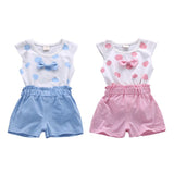 Toddler Baby Girls 2pc Summer Shorts Sets