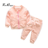 Kids 2pc Fashion jacket & pants tracksuit.