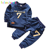 Toddlers Fashionable Urban Style 2Pc Sweat Suit Set