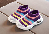 Toddler Stripes Sneakers For Boys & Girls