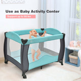 Baby Joy 3 in 1 Portable Baby playpen & Infant Nursery Center w/ Music Box