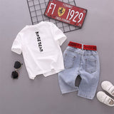 Toddler Stylish T-Shirt & Pants 2Pc Set. Ages 2-7T