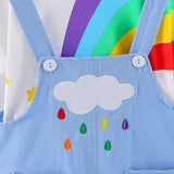 Adorable 2Pc Baby Summer Overalls Set, for Boys & Girls