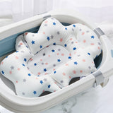 Baby's soft and comfortable non-slip bath mat for newborn.