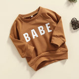 Unisex Babe Sweatshirt 0-3T