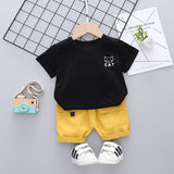 Baby Boys T-shirt & Cargo Shorts 2Pc Set. Ages 9M-5T