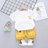 Baby Boys T-shirt & Cargo Shorts 2Pc Set. Ages 9M-5T