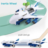 Toy Aircraft Large Size Cargo Plane With Toy Cars