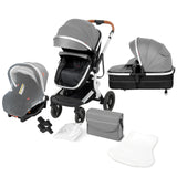 Multifunction 5-IN-1 Baby Stroller Portable Pram High Landscape Infant Cart Luxury Baby Carriage With Car Seat Base