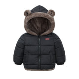 Winter Infant Boys Jacket Coat Thick Kids Warm Light Down Coat Children Zipper Hooded Outwear Costume For 2-10 Years