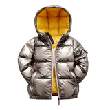 Winter Infant Boys Jacket Coat Thick Kids Warm Light Down Coat Children Zipper Hooded Outwear Costume For 2-10 Years