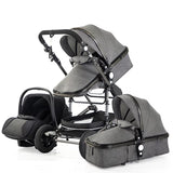 New Luxury 3 in 1 Multifunctional & Portable Baby Stroller/Carriage