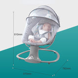 3 in 1 Electric Baby Swing/Rocking Chair, with Remote Control Bluetooth Music Feature.