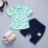 Boys 2pc Summer Sets. Polo Shirts & Shorts, 12M-5T