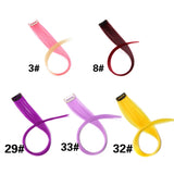 5PC Synthetic Clip-In Color Hair Extensions.