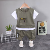 Baby Boys T-Shirts & Shorts 2Pcs Sets. Ages 9m-5 Years