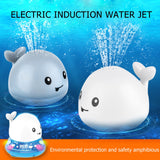 Baby Bath Time Toy. Flashing Whale With Automatic Water Sprinklers, Lights & Sound